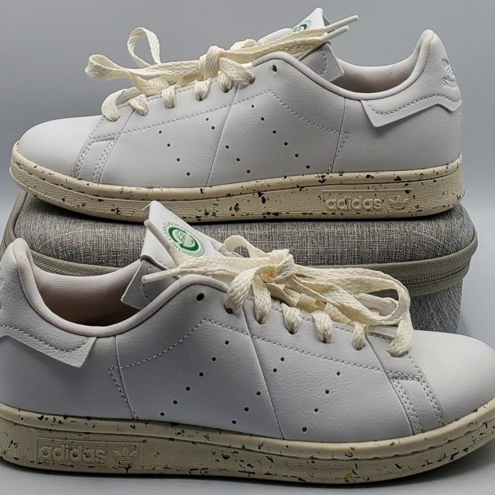 Adidas Originals Stan Smith White Men's Size 6 Vegan Leather FV0534 W/Laces